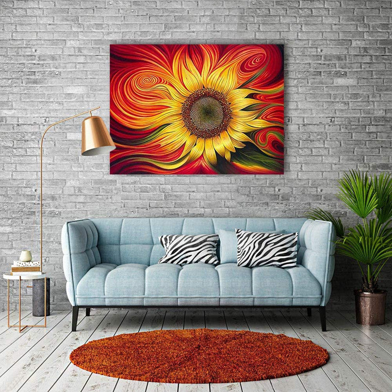 Vivid Sunflower – Light of Life Diamond Painting