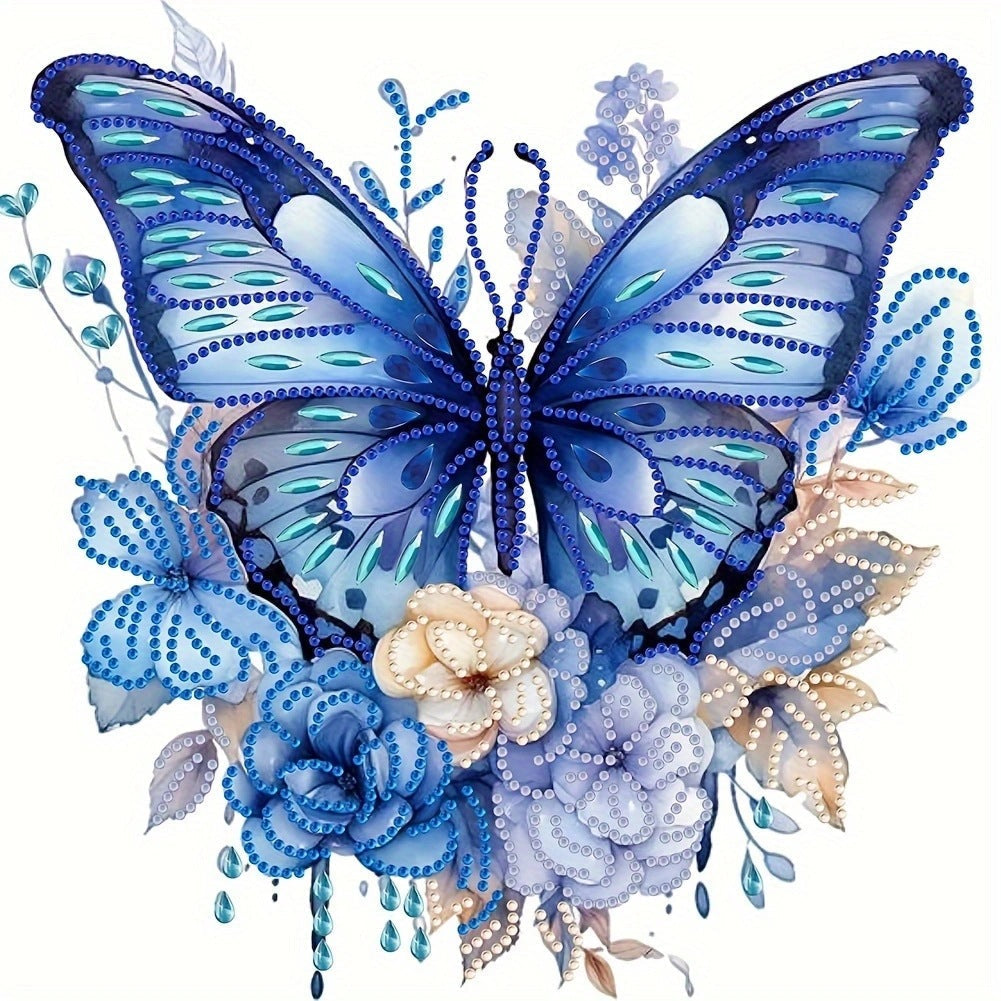 Dreamy Butterfly Diamond Painting – Elegant & Intricate Multicolor Patterns for Wall Decor & Art Projects