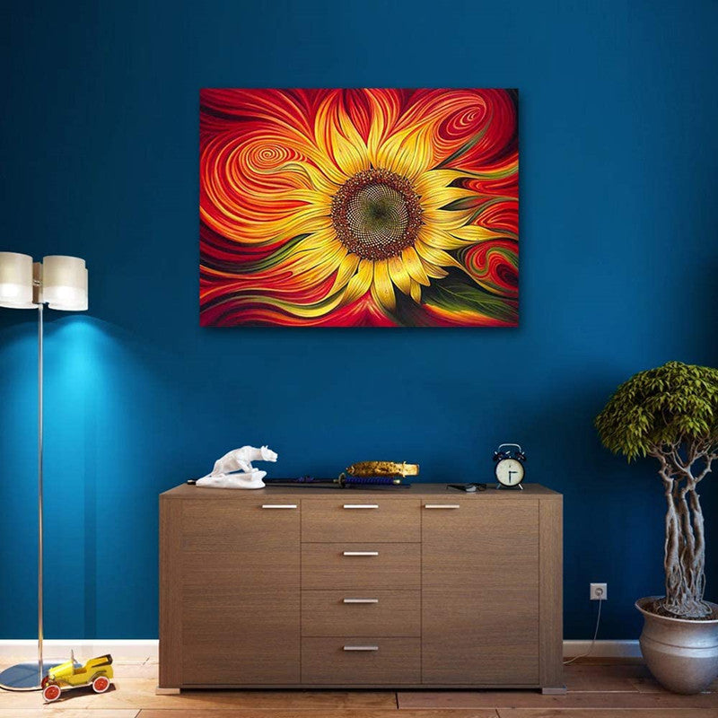 Vivid Sunflower – Light of Life Diamond Painting