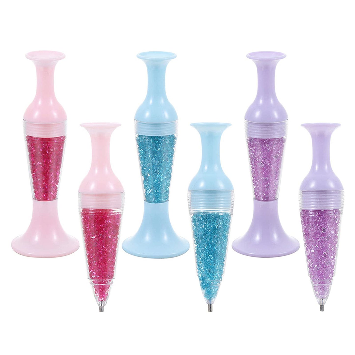 GlitzVase Diamond Painting Pen – Ergonomic Grip with Multicolor Design for Crafting Enthusiasts